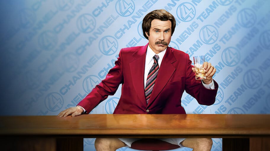 Anchorman: The Legend of Ron Burgundy backdrop