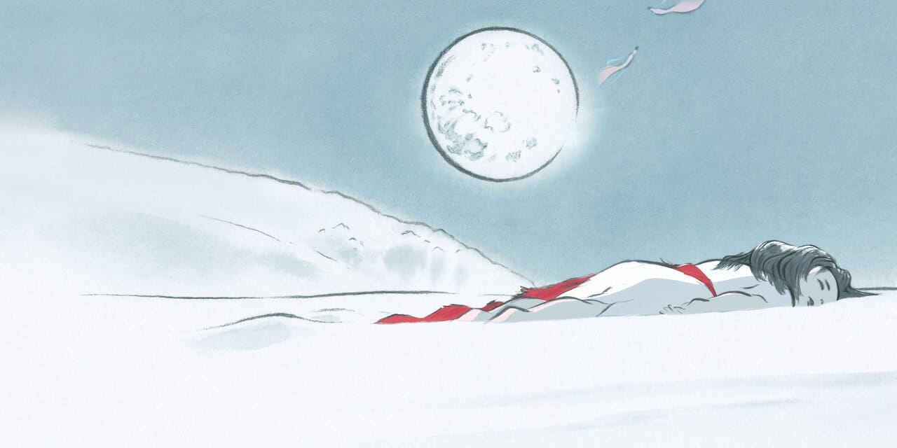 The Tale of The Princess Kaguya backdrop