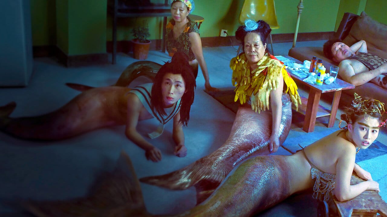 The Mermaid backdrop